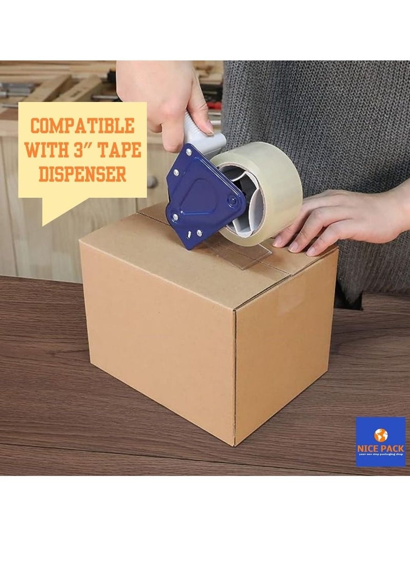 Nice Pack 1" Wide Clear Tape for Stationery Shipping Moving and Sealing  - Image 4