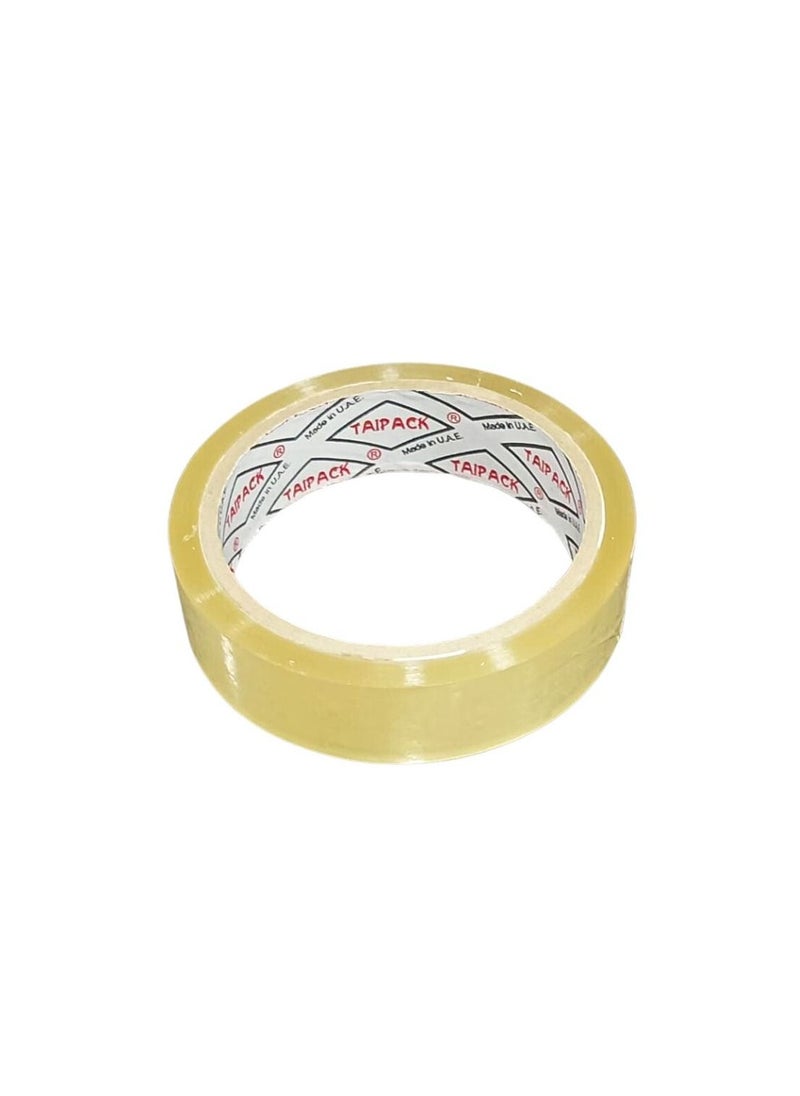 Nice Pack 1" Wide Clear Tape for Stationery Shipping Moving and Sealing  - Image 1