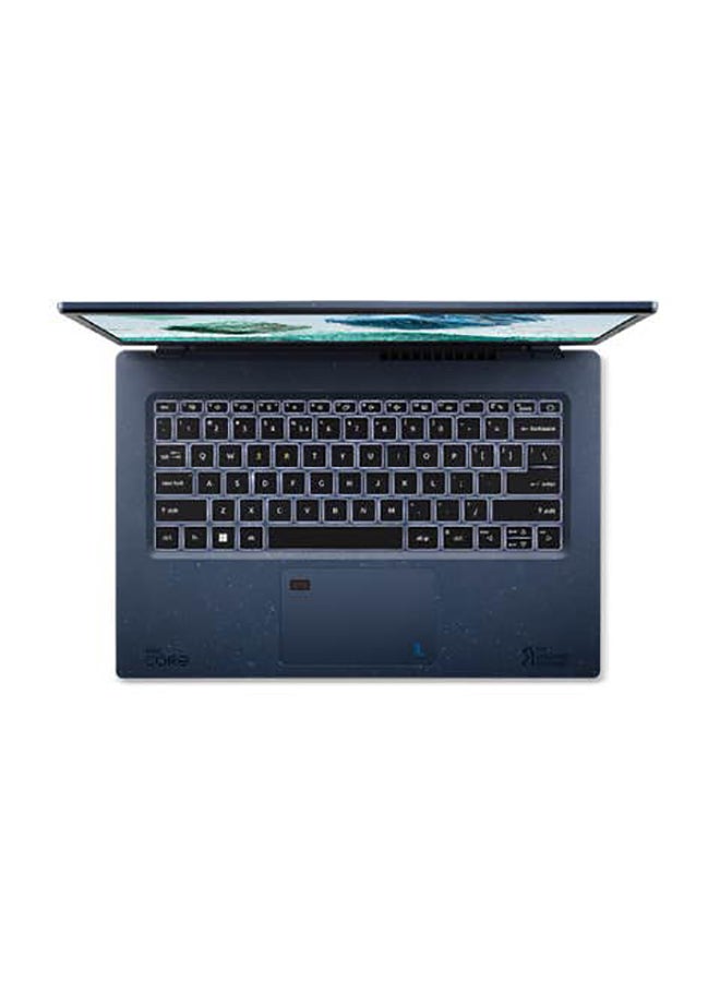 Acer Aspire Vero AV14 Evo Notebook With 14-Inch Display, Core i7-1355U Processor/16GB DDR4 RAM/1TB SSD Storage/Intel Iris XE Graphics/Windows 11 English/Arabic Marianna Blue - Image 4