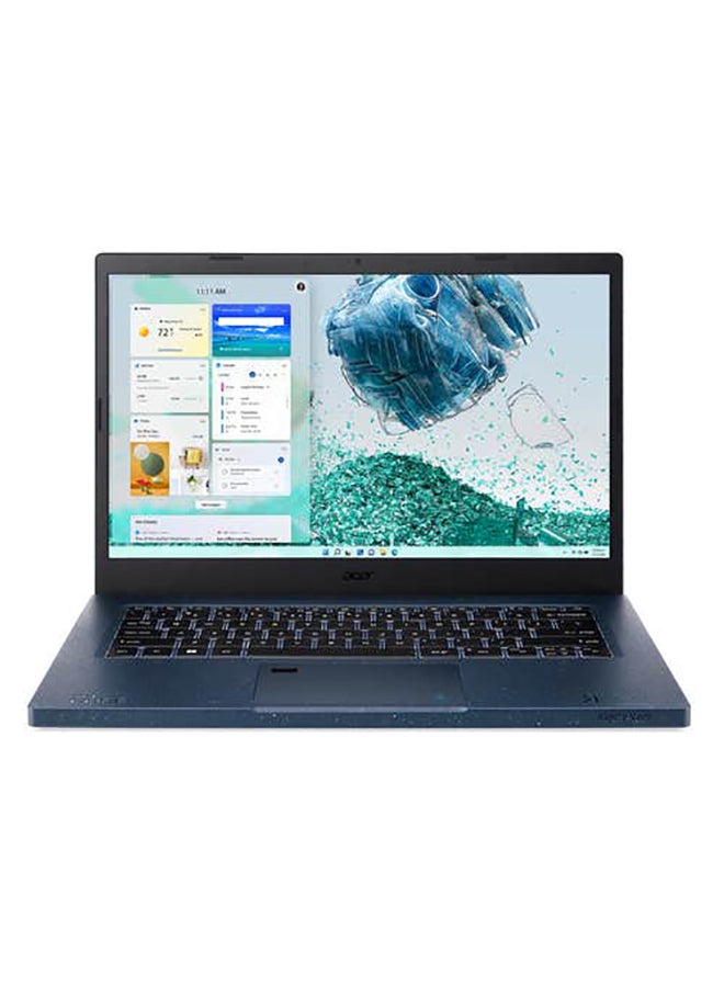 Acer Aspire Vero AV14 Evo Notebook With 14-Inch Display, Core i7-1355U Processor/16GB DDR4 RAM/1TB SSD Storage/Intel Iris XE Graphics/Windows 11 English/Arabic Marianna Blue - Image 1