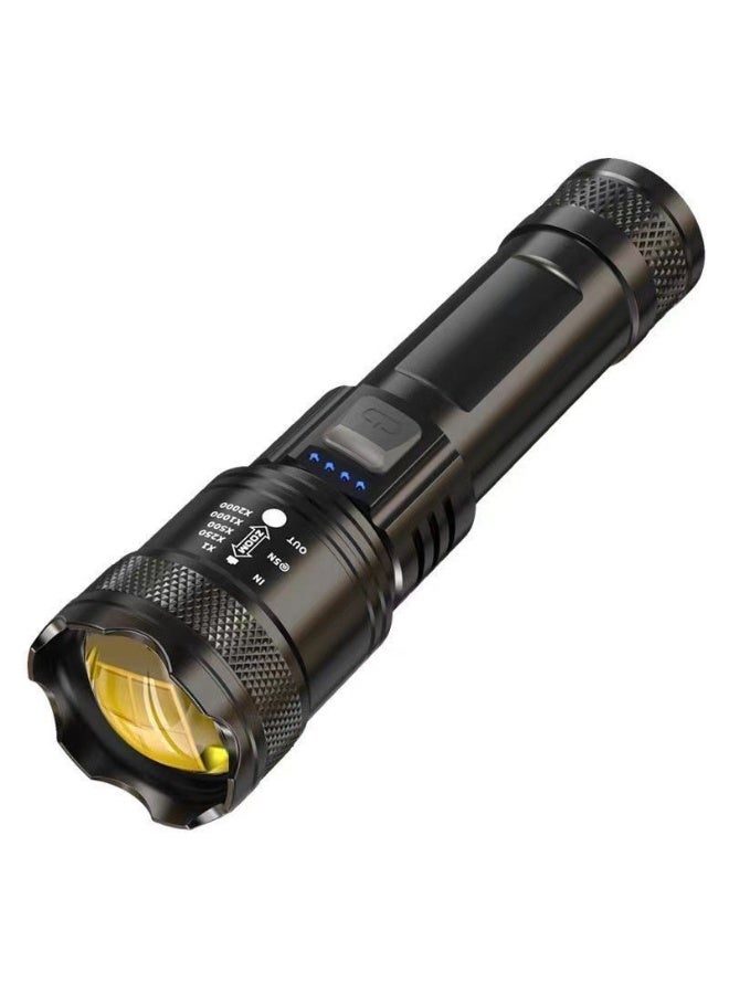 NIBEMINENT LED Flashlight - Super Bright Rechargeable Outdoor Torch