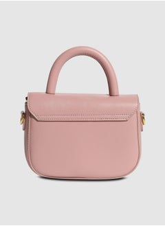 Haute Sauce Donut Buckle Handbag - Blush Pink  - Image 3