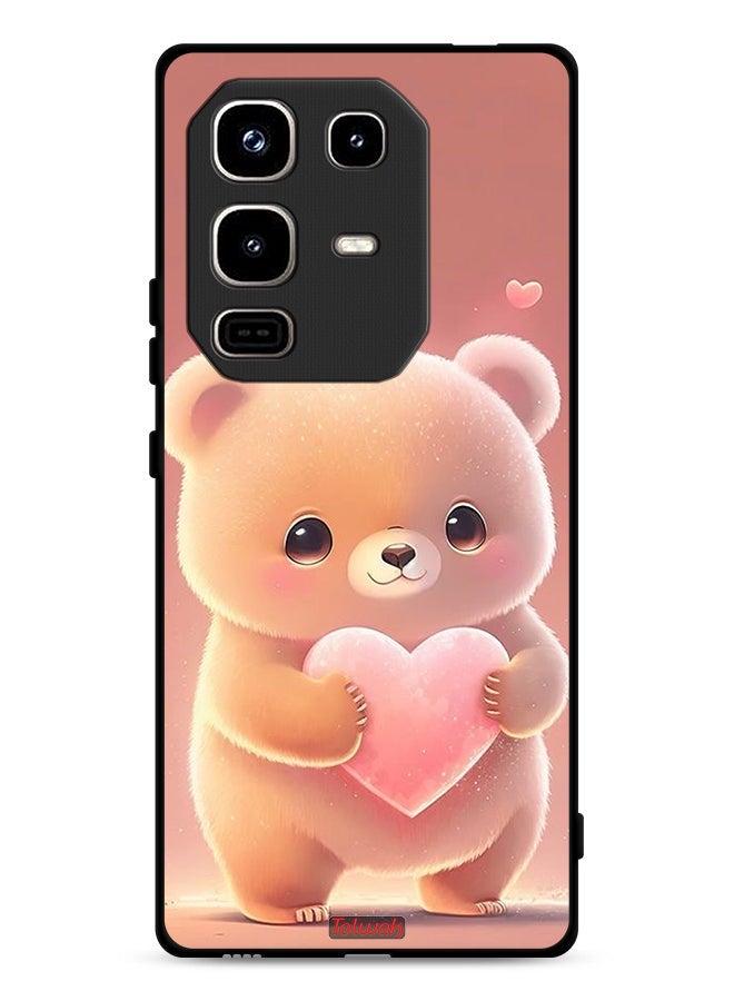 Tolwak Infinix Note 50 Pro 4G Protective Case Cover Cute Little Panda Holding Heart - Image 1
