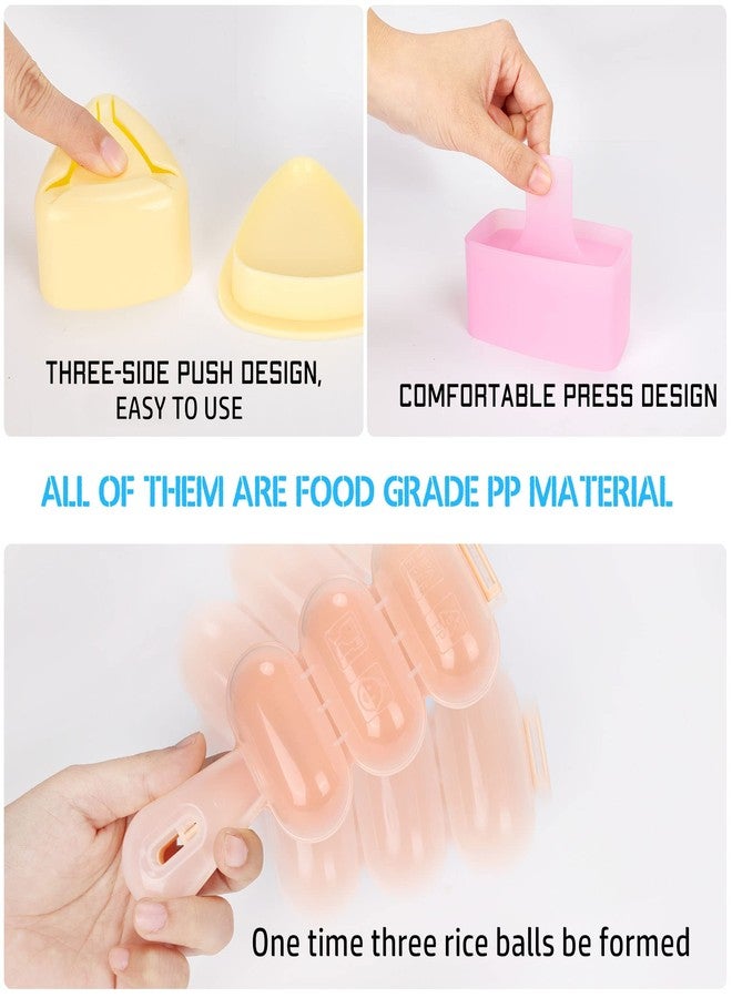 FUNGYAND Sandwich Cutter Set, 52 in 1 Bento Box Accessories Kit Includes Sandwich Cutters, Fruit Cutter, Food Picks, Silicone Cups, Musubi Maker, Rice Ball Maker, Complete Bento Lunch Box Supplies - Image 4