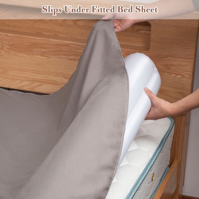 Rewondah [2-Pack] Travel Bed Rails for Toddlers | Inflatable Bed Rails, Blow up Bed Rails for Kids | Toddler Bed Guard Rail for Full, Queen, King Size Beds | Portable Bed Rail for Home, Hotel Travel - Image 2