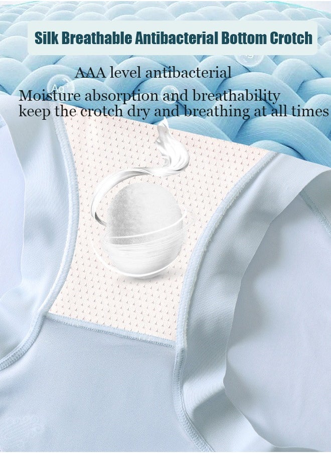 3 Pack Maternity Underwear Panties High Stretch Adjustable Briefs Moisture Wicking Breathable Antibacterial Underwear Set Belly Support for Pregnant  - Image 4