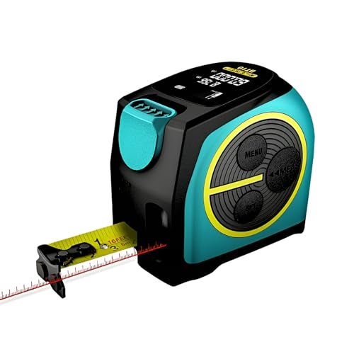 ianul DT10 2-in-1 Laser Tape Measure, 131ft Laser Distance Meter, 16ft Digital Tape Measure, Area Volume Measuring Pythagorean Mode, Waterproof and Rechargeable - Image 1