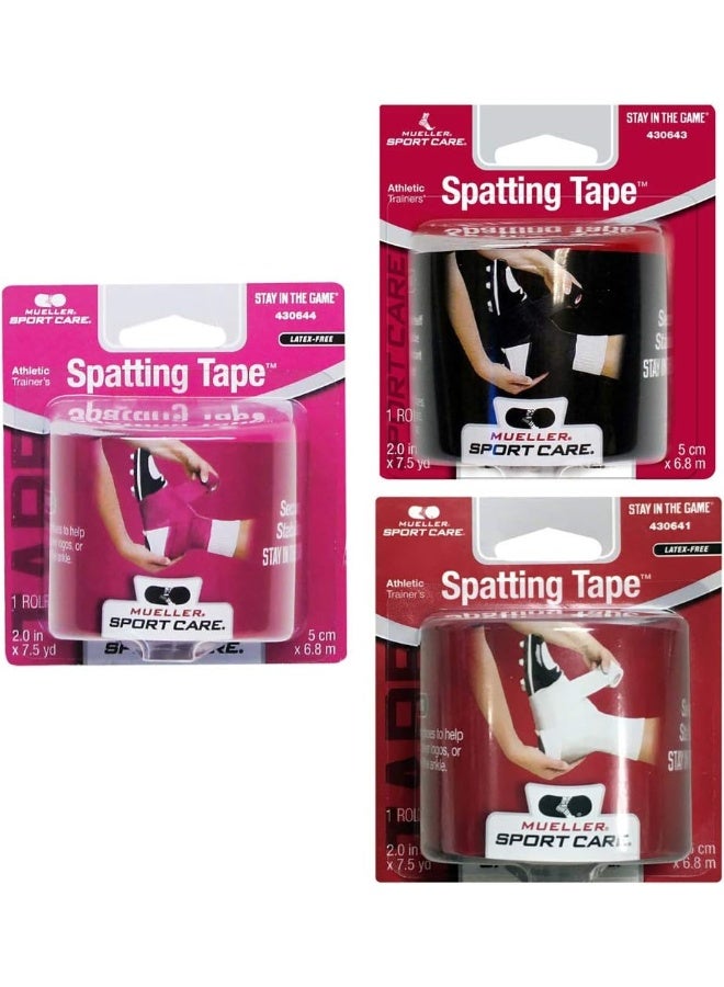 Mueller Spatting Tape Black - Image 1