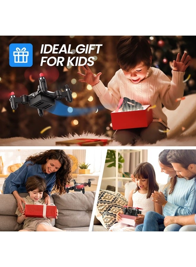 Holy Stone HS190 Foldable Mini Nano RC Drone for Kids Gift Portable Pocket Quadcopter with Altitude Hold 3D Flips and Headless Mode Easy to Fly for Beginners - Image 5
