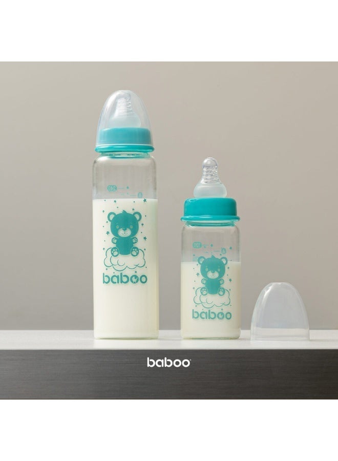 Baboo زجاجة رضاعة مضادة للمغص برقبة ضيقة - 120 مل - 0 شهر وما فوق - Image 3