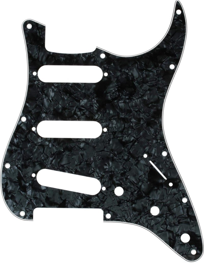 Fender Modern Pickguard for Stratocaster - 11-Hole in Black Moto