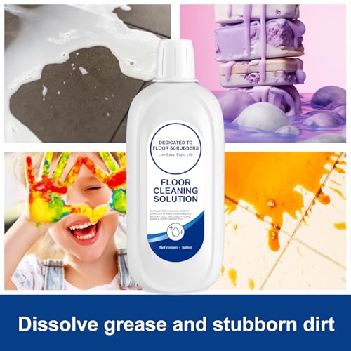 Nukisa 4pcs Floor Cleaning Solution Compatible With Tineco Cleaning Solution, Deep Clean For Floors, Child And Pet Friendly, Dissolve Grease And Stubborn Dirt, Suitable with Tineco All Vacuum Mops - Image 2