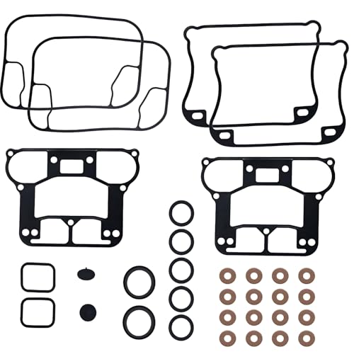 Carbpro 17030-91 Rocker Box Gasket Kit fit for 1989-2003 Harley Sportster 883 Sportster 1200 XL883 Hugger Deluxe XLH883 XL1200 XLH1200 Sporty - Image 1