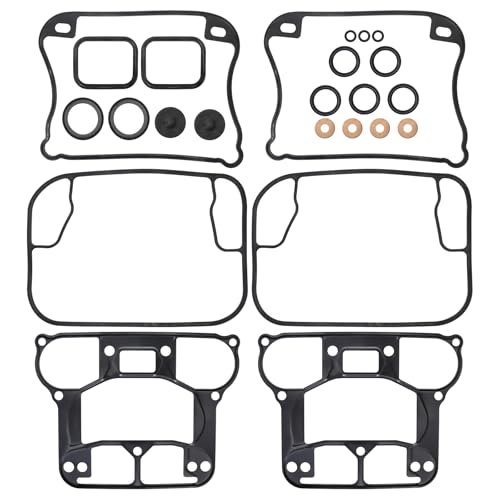Carbpro 17030-91 Rocker Box Gasket Kit fit for 1989-2003 Harley Sportster 883 Sportster 1200 XL883 Hugger Deluxe XLH883 XL1200 XLH1200 Sporty - Image 5