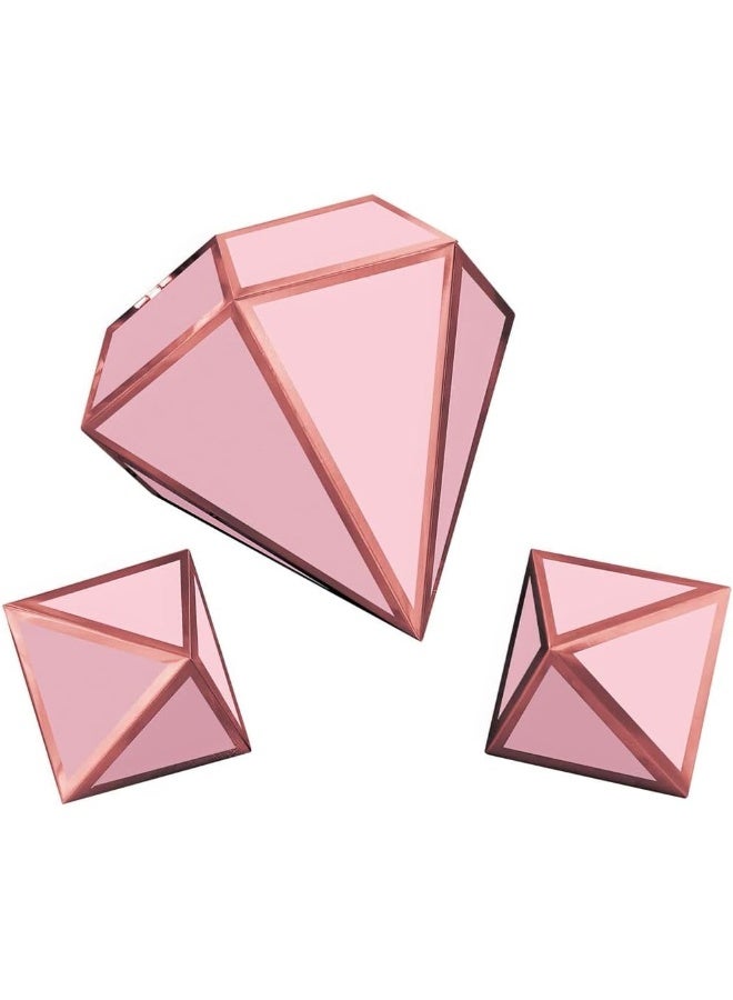 Amscan Blush Wedding 3d Table Decoration 3pcs - Image 2