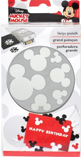 EK Tools EK SUCCESS/AMERICAN CRAFTS EK DISNEY PUNCH MICKEY EAR, Gray - Image 1