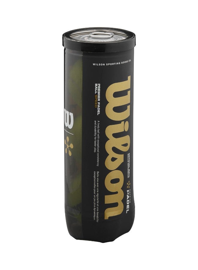 Wilson PREMIER PADEL OFFICIAL 3-BALL CAN - Image 4