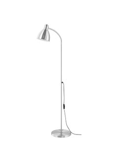 Floor/Reading Lamp, Aluminium Chrome Effect