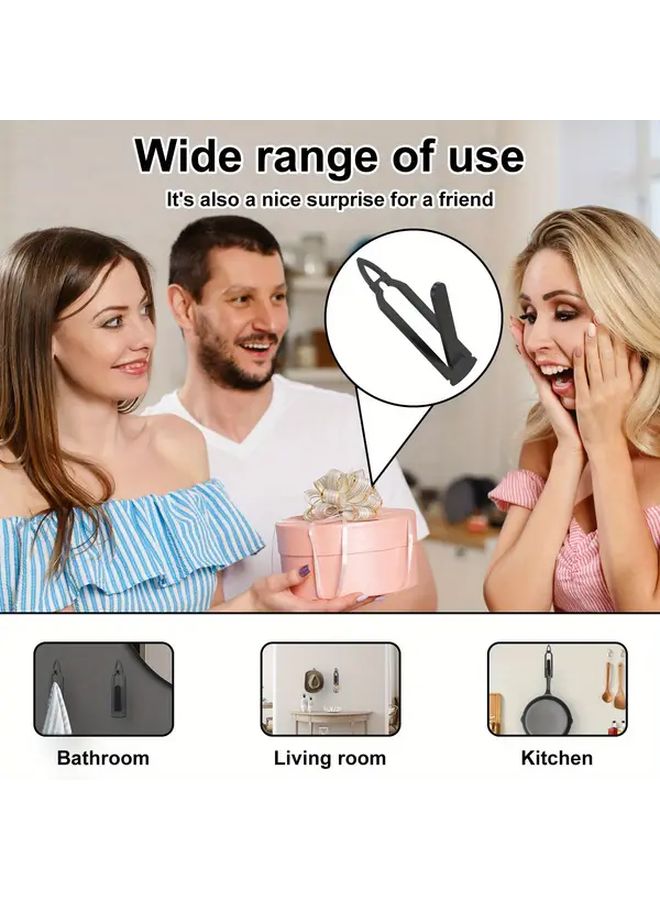 12pcs Stainless Steel Wall Mounted Trophy Hangers Multi Purpose Display Racks - Image 4