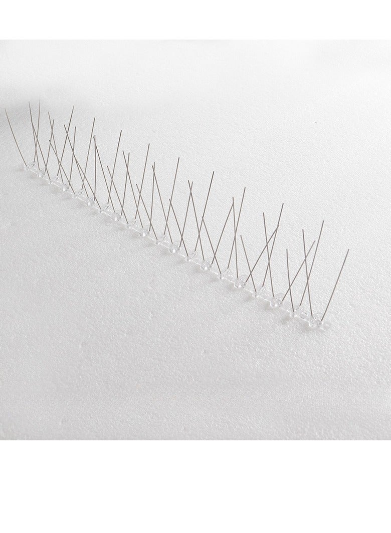 Stainless steel garden bird thorn protection, Thorns For Birds And Pigeons Silver 50 centimeter - Image 2