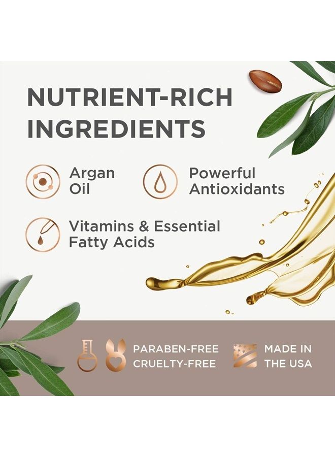 ARGAN MAGIC Shine Boosting Shampoo - Gently Cleanses and Restores Hair to Calm Frizz and Boost Shine | Made in USA, Paraben Free, Cruelty Free (1 Pack) - Image 4