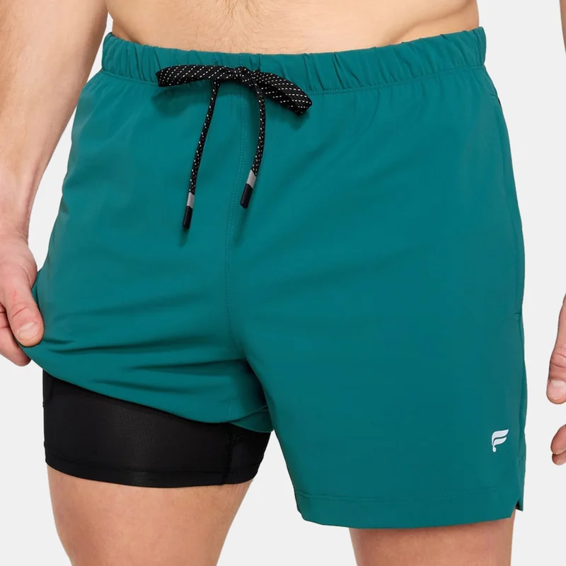Fabletics Green Men's The One Shorts for Men | Best Price UAE