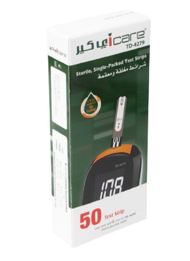 iCare 50-Piece  iCare Blood Glucose Monitor Strips  - Image 1