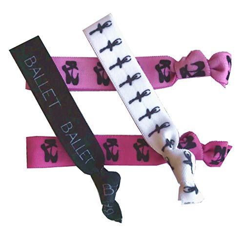 Sportigift 8 Piece Ballet Gift Hair Elastics - Dance Gifts for Girls, Dancer Gifts, Ballet Gifts, Ballet Gifts for Girls, Dance Accessories for Dancers, Girls, Dance Teachers and Classes, Accessories for Dancers - Image 2