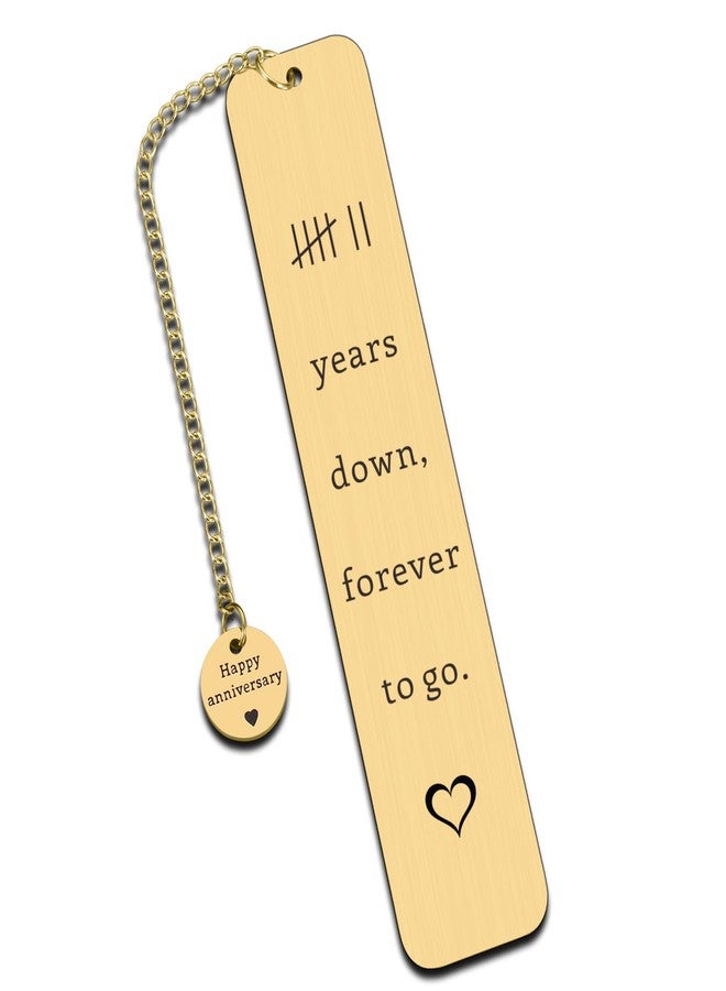 KINMES 7 Year Anniversary Copper Gifts for Him Her Wedding Gifts for Husband from Wife for 7 Anniversary Copper Anniversary Bookmark Gifts for Boyfriend Girlfriend 7th Anniversary Love Gift for 7 Year Couple - Image 1