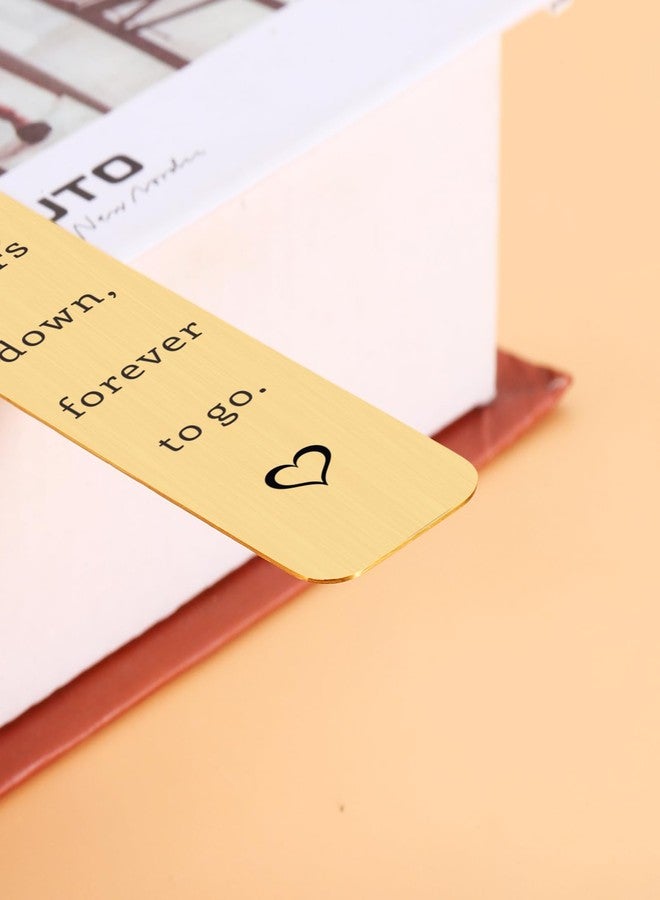 KINMES 7 Year Anniversary Copper Gifts for Him Her Wedding Gifts for Husband from Wife for 7 Anniversary Copper Anniversary Bookmark Gifts for Boyfriend Girlfriend 7th Anniversary Love Gift for 7 Year Couple - Image 4