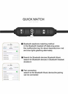KASTWAVE Bluetooth Headphones Wireless Earbuds IPX5 Waterproof Sports 3D Stereo Headphones with 24Hr Playtime Noise Canceling in-Ear Built-in Mic Headset for Android iPhone Samsung  - Image 2