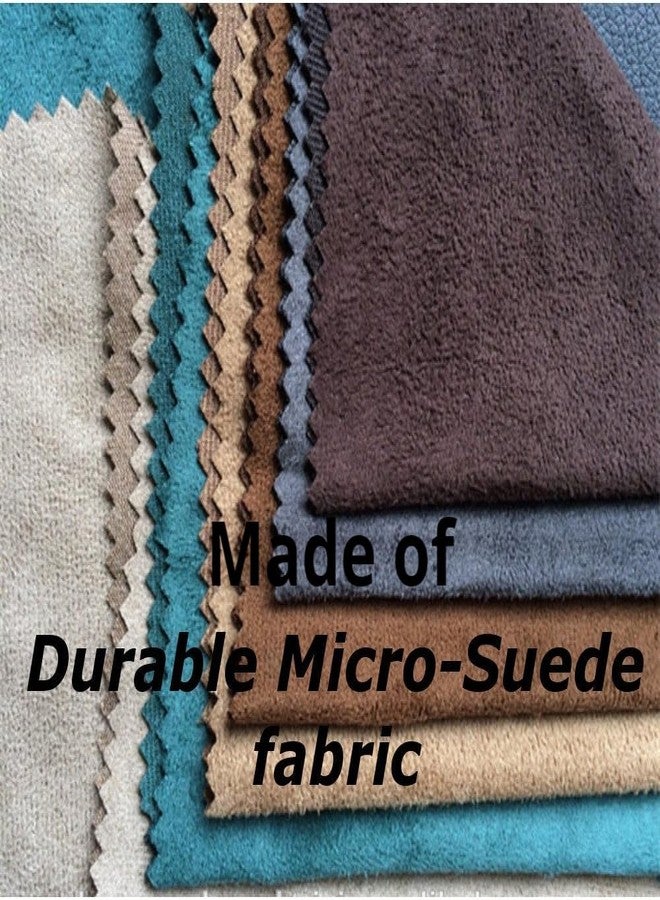 MoonRest Classic Microsuede Body Pillow Pillowcase - Ultra-Soft Plush - Hidden Zipper 20 X 54 Inch - Cool Black - Image 4