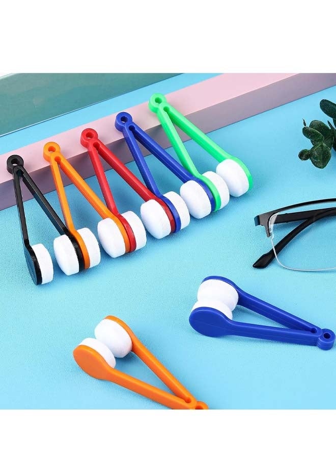 10PCS mini Eye Glasses Lens Cleaner Soft Brush Cleaning Tool, Microfiber, with Eye Glasses Cleaner Wipes Together 360 Degrees on The Lens Cleaning - Image 4