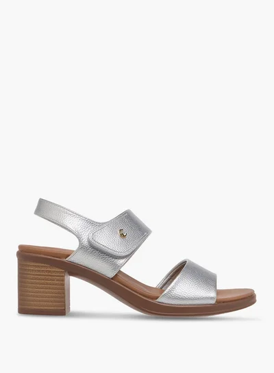 لو كونفورت صنادل بكعب كتلة صلبة بإغلاق بخطاف وحلقة