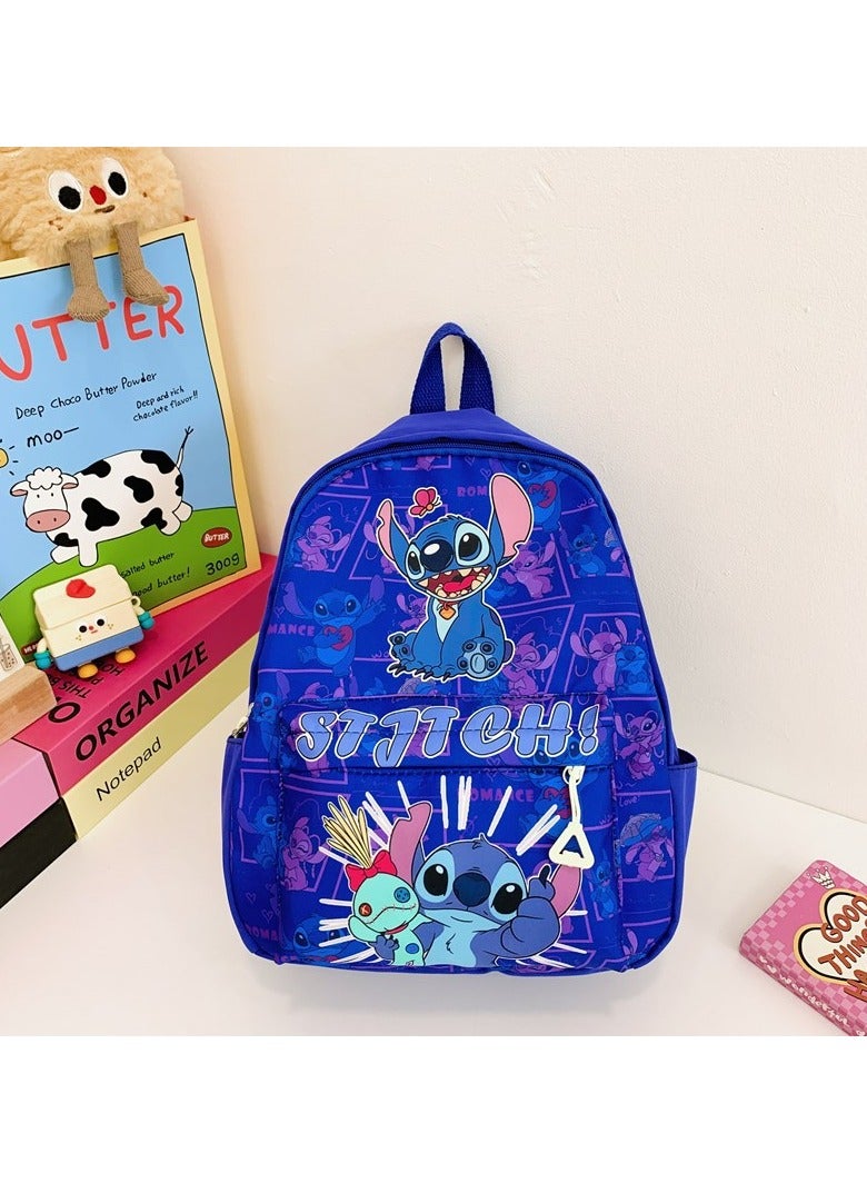 Stitch Children's Large Capacity Schoolbag Boys And Girls Cute Cartoon Backpack Outdoor Leisure Backpack - Image 1