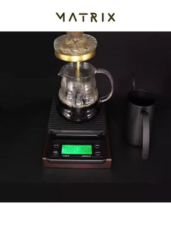 MATRIX Digital Coffee Scale with Timer,Kitchen Scale With Led Display For Cooking Baking Weight For Up To 5000G  - Image 5