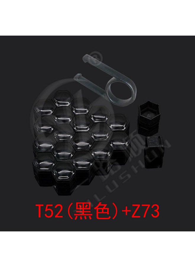 17mm19mm21mm General Auto Parts Tire Screw Cap Wheel Hub Decorative Plastic Shell Nut Protective Cover