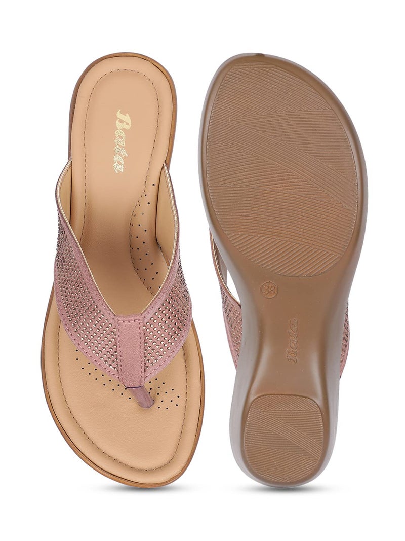 Bata Womens Simo Pu Heels, (6715837), 3 Pink - Image 4