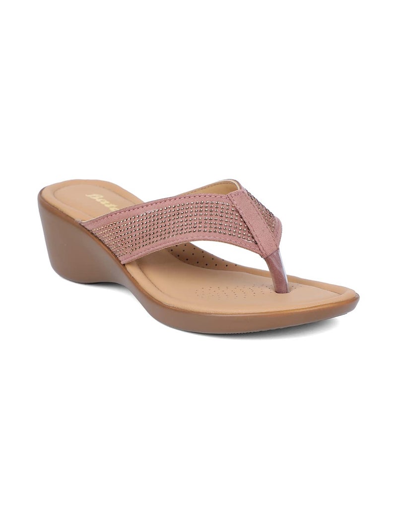 Bata Womens Simo Pu Heels, (6715837), 3 Pink - Image 1