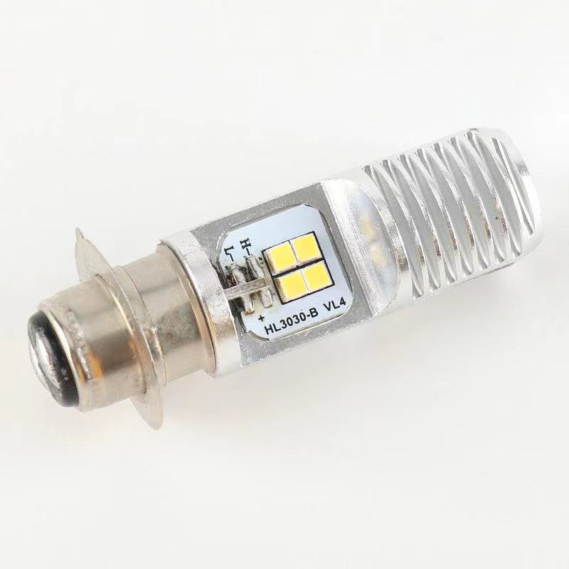 دراجة نارية LED المصباح الأمامي السيارة الكهربائية 3030 قوية ضوء مزدوج الجانب T19 دراجة نارية المصباح الأمامي سكوتر العمل ضوء السيارة - Image 2