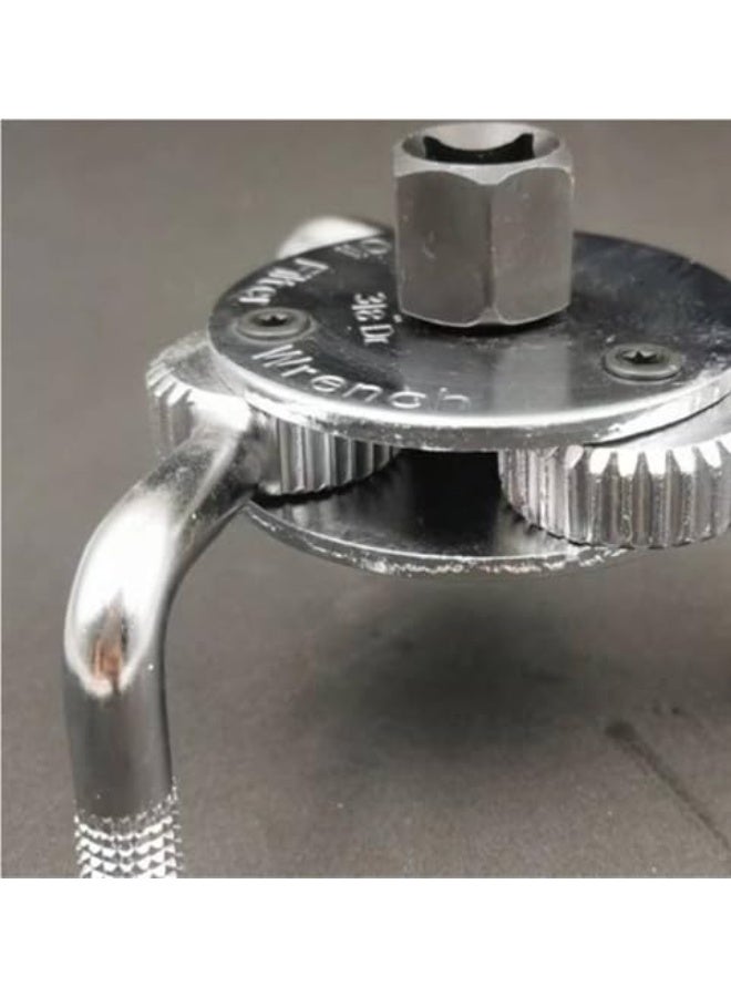 LAMAY Adjustable Oil Filter Wrench, Magnetic 3-Jaw Oil Filter Removal Tool, Ideal for Cars, Trucks, Tractor - Image 5