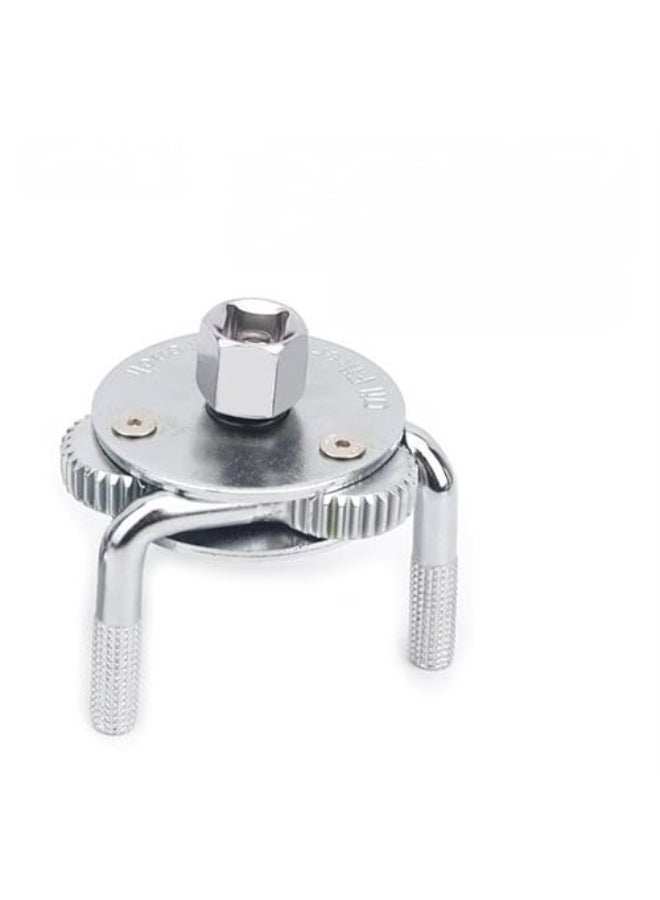 LAMAY Adjustable Oil Filter Wrench, Magnetic 3-Jaw Oil Filter Removal Tool, Ideal for Cars, Trucks, Tractor - Image 1