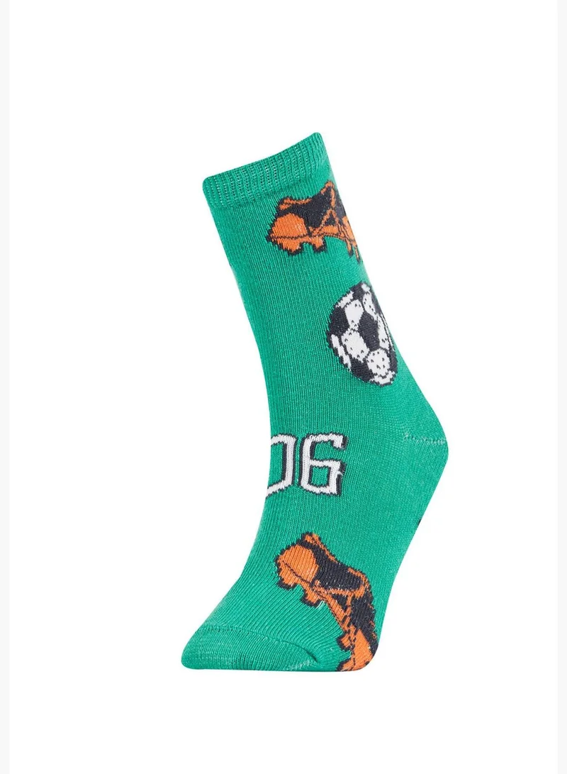 DeFacto 3 Pack Boy High Cut Socks