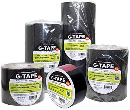 Alpha Professional Tools G-Tape - Acrylic Flashing 12" x 65' Nichigo G-Tape GT3040BK12 - Image 2