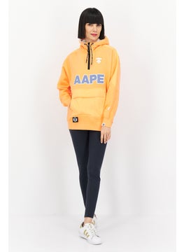 Women Hooded Graphic Print Long Sleeves Sweatshirt, Orange - pzsku/Z7D8209A8EE295F141027Z/45/_/1734271938/b7c4bda5-32e4-4144-9417-0b403d58fee6