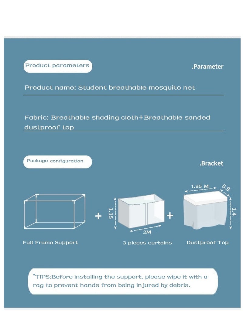 الأزرق جي دبليو ستارة للطابق العلوي من السرير - Image 5