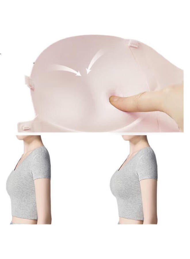 Luckmeey Adjustable Front Closure Strapless Invisible Anti-Slip Bandeau Bra For Small Busts - Image 2