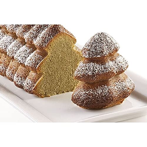 Silikomart Silicone Mould Buche Sapin Grey 1000 ml - Image 3