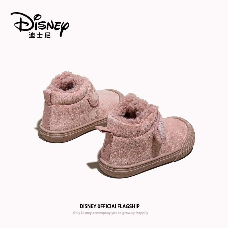 Disney Cotton Boots 2025 Winter Kidsren'S Anti-Ski Boots Boys And Girls Short Boots Fleece-Lined And Thickeneded Cotton Shoes - Image 5