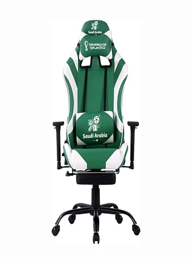 FIFA World Cup FIFA G4 Gaming Chair Sporty Design Inspired by the World Cup Sturdy Metal Frame with Gold Accents 